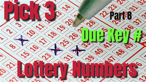 pick 3 lottery predictions numbers.